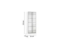 Acero Gardeobenschrank