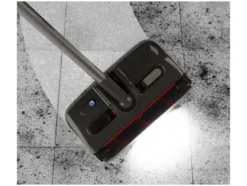 Akku-Besen mit Licht 3,7V grau