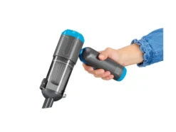 Akku-Handstaubsauger 7,4 V grau/blau