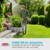 Akku-Trimmer »ComfortCut 23/18V P4A«, Ready-To-Use Set, 18 V