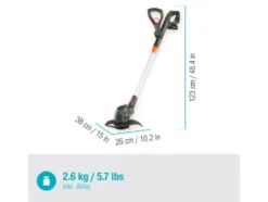 Akku-Trimmer »ComfortCut 23/18V P4A«, Ready-To-Use Set, 18 V