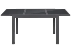Alu-Gartentisch »Houston / Toronto« grau, 120-180 x 89 x 75 cm