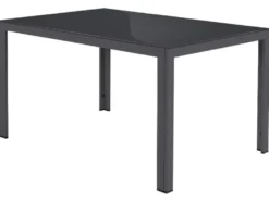 Alu-Gartentisch »Houston / Toronto« grau, 140 x 92 x 74 cm