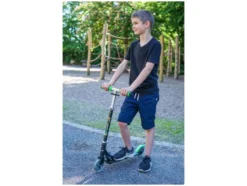 Aluminium Scooter 125 mm, mit LED-Leuchtrollen