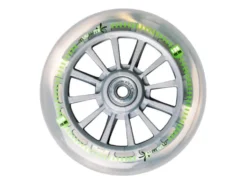 Aluminium Scooter 125 mm, mit LED-Leuchtrollen