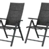Alu-Premium-Set »Toronto«, 9-teilig - Ausziehtisch & 8 Klappsessel