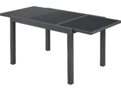 Alu-Premium-Set »Toronto«, 7-teilig - Ausziehtisch & 6 Klappsessel