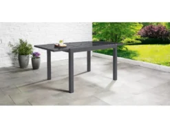 Alu-Premium-Set »Toronto«, 7-teilig - Ausziehtisch & 6 Klappsessel