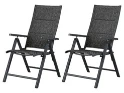 Alu-Premium-Set »Toronto«, 7-teilig - Standardtisch & 6 Klappsessel
