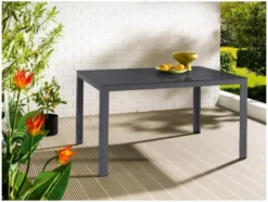 Alu-Premium-Set »Toronto«, 7-teilig - Standardtisch & 6 Klappsessel