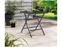Alu-Premium-Set »Toronto«, 3-teilig - Klapptisch & 2 Klappsessel