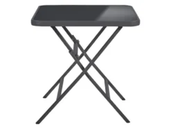 Alu-Premium-Set »Toronto«, 3-teilig - Klapptisch & 2 Klappsessel
