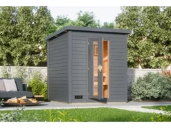 Außensauna »Smally 2«, mit 9kW