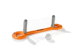 Aufblasbares Pool-Volleyballnetz / Aufblasbares Pool-Tor-und-Korb-Set