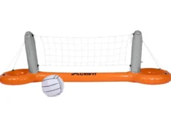 Aufblasbares Pool-Volleyballnetz / Aufblasbares Pool-Tor-und-Korb-Set