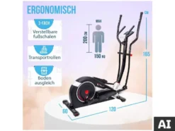 »AX 8000« Crosstrainer Ergometer