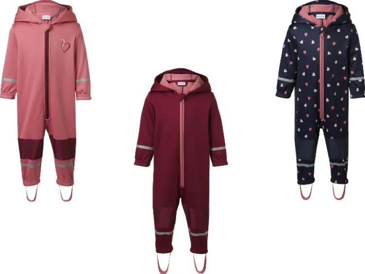 Baby Kleinkinder Matsch- und Buddel-Overall Softshell, gefüttert