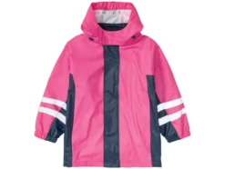 Baby Kleinkinder Regenjacke mit Fleece-Innenjacke