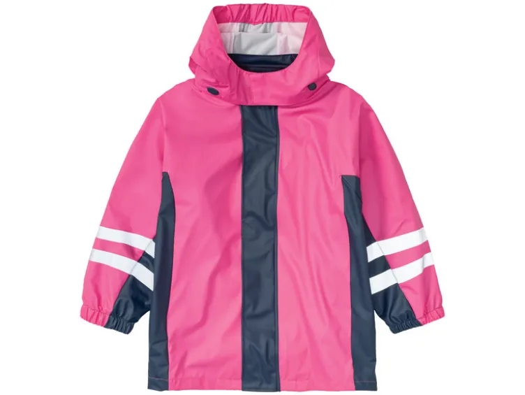 Baby Kleinkinder Regenjacke mit Fleece-Innenjacke