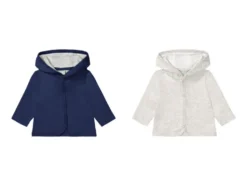 Baby Sweatjacke, 2 Stück, aus reiner Bio-Baumwolle