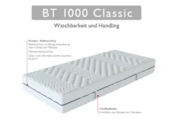 BADENIA TRENDLINE 7-Zonen-Taschenfederkern-Matratze »BT 1000 Classic«, punktelastisch