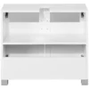 Badezimmer-Set »Basel«: Waschbeckenunterschrank & Spiegelschrank mit 6 Glas-Einlegeböden
