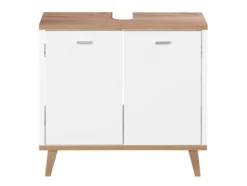 Badmöbel-Set »Corfu« (Waschbeckenunterschrank & Hochschrank)