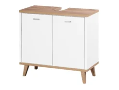 Badmöbel-Set »Corfu« (Waschbeckenunterschrank & Hochschrank)