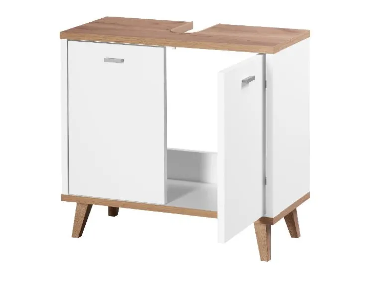 Badmöbel-Set »Corfu« (Waschbeckenunterschrank & Seitenschrank)