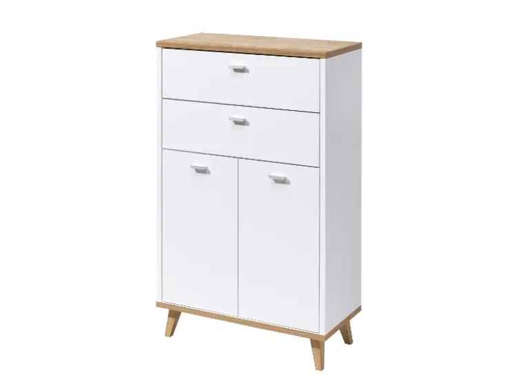 Badmöbel-Set »Corfu« (Waschbeckenunterschrank & Seitenschrank)