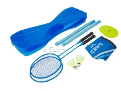 Badminton Komplett-Set, für bis zu zwei Spieler