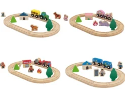 Bahnset Bauernhof / Prinzessin / Feuerwehr / Polizei