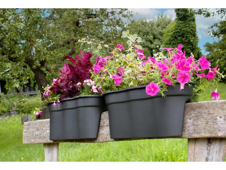Balkonkasten »Flowerclip XL«, 2er Set