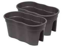 Balkonkasten »Flowerclip XL«, 2er Set