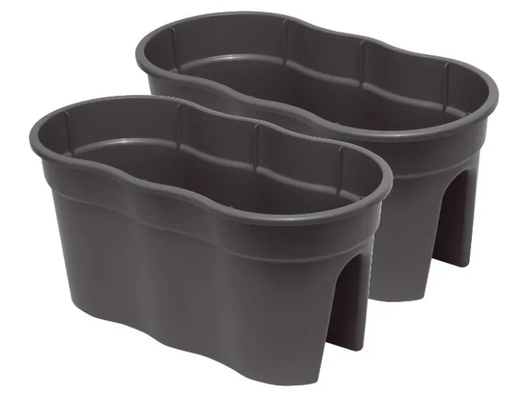 Balkonkasten »Flowerclip XL«, 2er Set