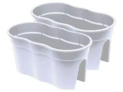 Balkonkasten »Flowerclip XL«, 2er Set