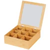 Bambus Kaffeebox / Teebox