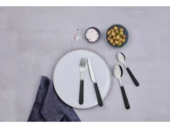 Besteck-Set mit Kunststoffgriff, 24-teilig