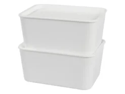 Boxen mit Deckeln, 6 x 1,2 l