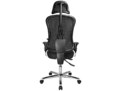 Bürostuhl / Drehstuhl DELUXE, schwarz