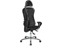 Bürostuhl / Drehstuhl DELUXE, schwarz