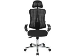 Bürostuhl / Drehstuhl DELUXE, schwarz