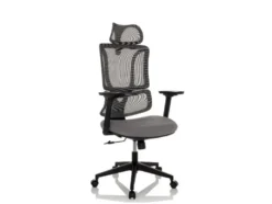 Bürostuhl / Drehstuhl ERGOMY Sitz Stoff / Rücken Netzstoff