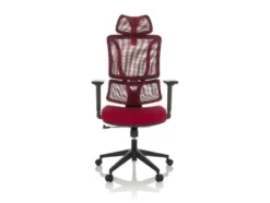 Bürostuhl / Drehstuhl ERGOMY Sitz Stoff / Rücken Netzstoff