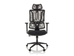 Bürostuhl / Drehstuhl ERGOMY Sitz Stoff / Rücken Netzstoff