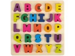 Buchstaben-Steckspiel / Zahlen-Puzzle / Körper-Puzzle