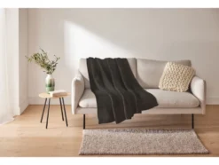 Chenille-Kuscheldecke, 125 x 140 cm