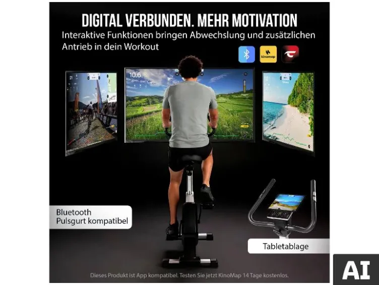 Christopeit Sport Heimtrainer Ergomter »Eco 1000«