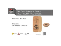 Cork Balanceboard »Pill«, mit Korkhalbkugel
