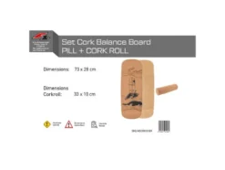 Cork Balanceboard »Pill«, mit Korkrolle